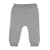 Pantaloni a maglia grigio chiaro melange