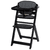 Safety 1st Chaise haute évolutive enfant Timba, inclus coussin d'assise bois Black Geometric