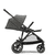 Kinderwagen Gazelle S Black Soho Grey