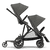 Kinderwagen Gazelle S Black Soho Grey