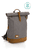 Wickelrucksack Rolltop Berlin Grau Melange