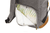 Wickelrucksack Rolltop Berlin Grau Melange