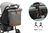 Wickelrucksack Rolltop Berlin Grau Melange