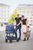 Wickelrucksack Rolltop Berlin Grau Melange