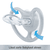 Sucette Space Winnie l'ourson Disney silicone taille 2, lot de 4