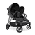 Duo kinderwagen Uptown Duo Melange Black