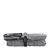 Geschwisterwagen Atlantic Twin Melange Grey
