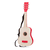 Guitare enfant DeLuxe bois, rouge/naturel