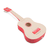 Guitare enfant DeLuxe bois, rouge/naturel