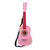 Gitarre - Pink mit Blumen