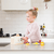 Grille-pain enfant accessoires crème bois