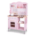 Spielküche Modern mit Kochfeld, pink