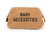 CHILD HOME Necesidades del bebé Bolsa de aseo Teddy beige