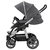 Kinderwagen Racer GTS grijs heart s (400) Framekleur zilver