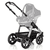 Kinderwagen Racer GTS olive stars (401) Framekleur platina