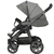Kinderwagen Racer GTS khaki dots (414) Gestellfarbe platin