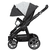 klapvogn Racer GTX nyfødt bamse (411) ramme farve sort