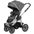 Pushchair Racer GTX käsijarrulla harmaa sydän s (400) Kehyksen väri hopea