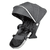 Kinderwagen Racer GTX mit Handbremse grey hearts (400) Gestellfarbe silber