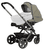 Barnevogn Vip GTS olivenstjerner (401) Ramme farge platina