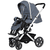 Kinderwagen Vip GTS lovely denim (405) Gestellfarbe weiß