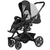 Kinderwagen Vip GTS new born teddy (411) Gestellfarbe schwarz