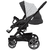 Kinderwagen Vip GTS new born teddy (411) Gestellfarbe schwarz