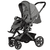 Kinderwagen Vip GTS khaki dots (414) Gestellfarbe platin