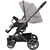 Kinderwagen Vip GTS green jungle (421) Gestellfarbe platin