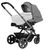 Kinderwagen Vip GTS green jungle (421) Framekleur platina