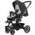 Kinderwagen Vip GTS s.Oliver classy stripe (431) Gestellfarbe schwarz
