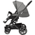 klapvogn Vip GTS s. Oliver moon stone (432) Stelfarve platin