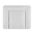 Materassino fasciatoio Softy uni grigio chiaro 75 x 75 cm