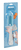 Goupillon pour biberon poils silicone bleu/gris