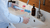 Goupillon pour biberon poils silicone bleu/gris