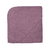 Badhanddoek mauve 80 x 80 cm met capuchon thuis