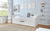 Lit simple enfant Leni pin blanc 90x200 cm