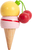 Puesto de helados de juguete Fresh madera
