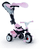 Triciclo evolutivo Baby Driver Comfort Pink