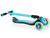 Scooter ELITE Deluxe -valaistut pyörät, taivaansininen