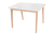 Set mesa y silla infantil snakkermat madera/blanco 4 piezas