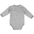 Infinity Wickelbody grau gestreift