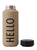 Thermoflasche in beige