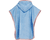 Frottee-Poncho Bagger blau