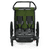 Przyczepka rowerowa dla dzieci Chariot Kabina 2 Cypress Green