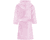 Peignoir de bain enfant polaire uni rose