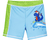 UV-beschermingsbad shorts Dino blauw-groen