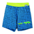 Badeshort blau