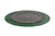 EXIT Dynamic trampolino a terra ø 366 cm con piastre di sicurezza Freezone, nero