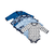 Body enfant manches longues blue lot de 4